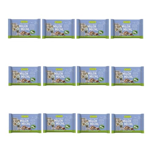 Rapunzel Milch Michl Schokolade HIH,12er Pack (12x 100 g) - Bio von Rapunzel