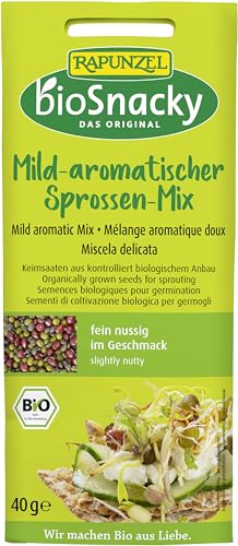 Rapunzel Mild-aromatischer Sprossen-Mix bioSnacky (2 x 40 gr) von Rapunzel