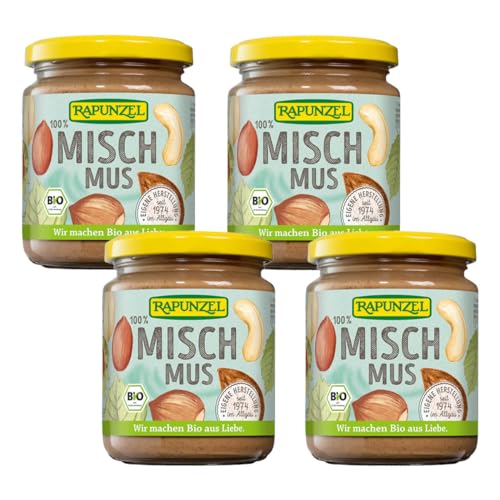 Rapunzel Mischmus 4 Nuts, 4er Pack (4 x 250g) - Bio von Rapunzel