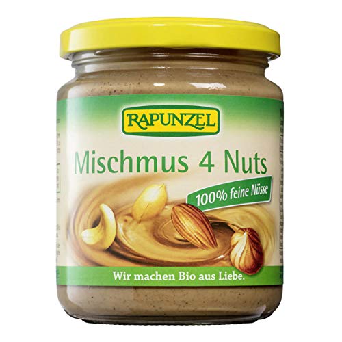 Rapunzel Mischmus 4 Nuts, 4er Pack (4 x 250g) - Bio von Rapunzel