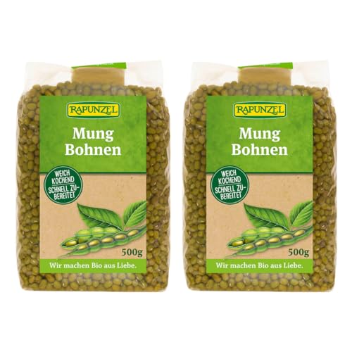 Rapunzel Mungbohnen, 2er Pack (2 x 500 g) - Bio von Rapunzel