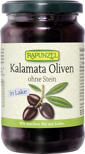 Rapunzel Kalamata-Oliven ohne Stein in Lake (315 g) - Bio von Rapunzel