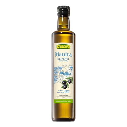 Rapunzel Olivenöl MANIRA, nativ extra, 1er Pack (1 x 0,50l) - Bio von Rapunzel