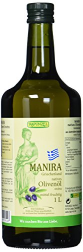 Rapunzel Olivenöl MANIRA, nativ extra, 1er Pack (1l) - Bio von Rapunzel