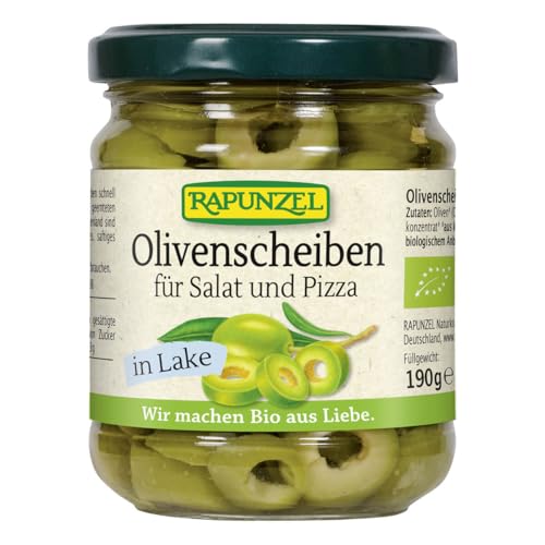 Rapunzel Olivenscheiben für Salat und Pizza Bio, 190 g Rapunzel Olivenscheiben für Salat und Pizza Bio, 190 g von Rapunzel