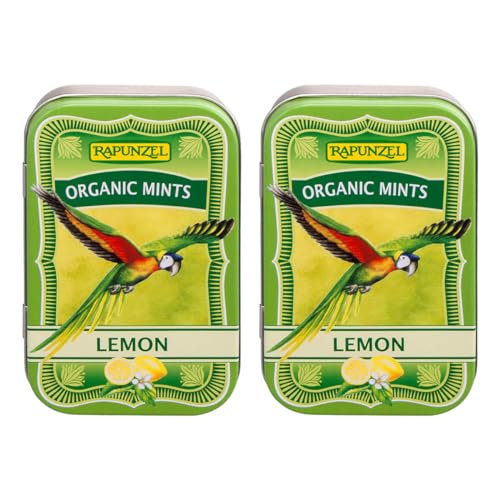 Rapunzel Organic Mints Lemon HIH, 2er Pack (2 x 50 g) - Bio von Rapunzel