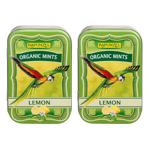 Rapunzel Organic Mints Lemon HIH, 2er Pack (2 x 50 g) - Bio von Rapunzel