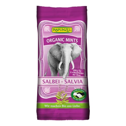 Rapunzel Organic Mints Salbei-Salvia, Nachfüllbeutel, 100g Rapunzel Organic Mints Salbei-Salvia, Nachfüllbeutel, 100g von Rapunzel
