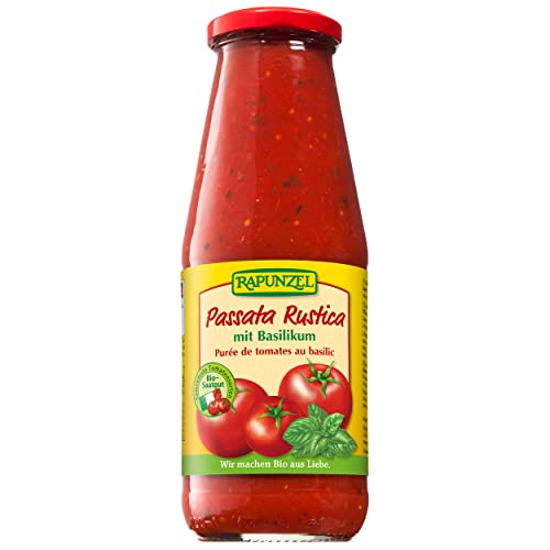 Rapunzel Passata "Rustica" mit Basilikum (680 g) - Bio von Rapunzel