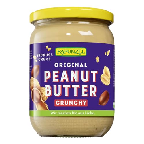 Rapunzel Peanutbutter Crunchy, 1er Pack (1 x 500 g) - Bio von Rapunzel