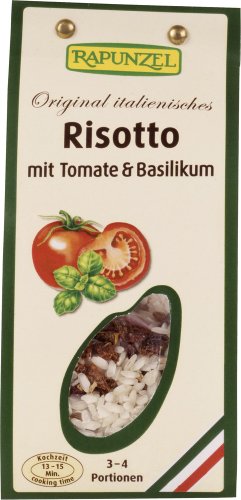 Risotto mit Tomaten & Basilikum 2 x 250 gr von Rapunzel