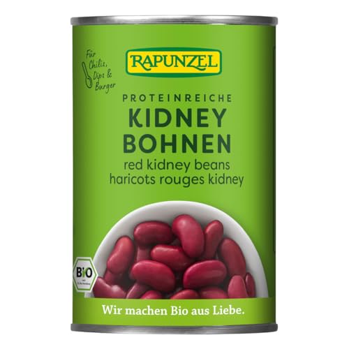 Rapunzel Rote Bio Kidney Bohnen in der Dose, 1er Pack (1 x 400g) - BIO von Rapunzel