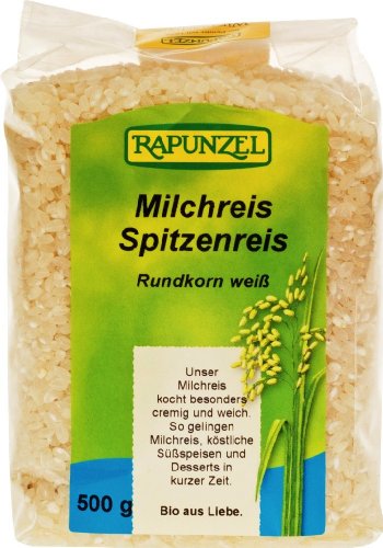 Rapunzel Milchreis-Rundkorn-Spitzenreis, weiß (500 g) - Bio von Rapunzel