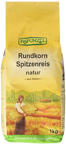 Rapunzel Rundkorn Spitzenreis, natur, 2er Pack (2 x 1 kg) von Rapunzel