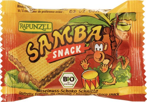 Rapunzel Samba Snack HAWA, 8er Pack (8 x 25 g) - Bio von Rapunzel