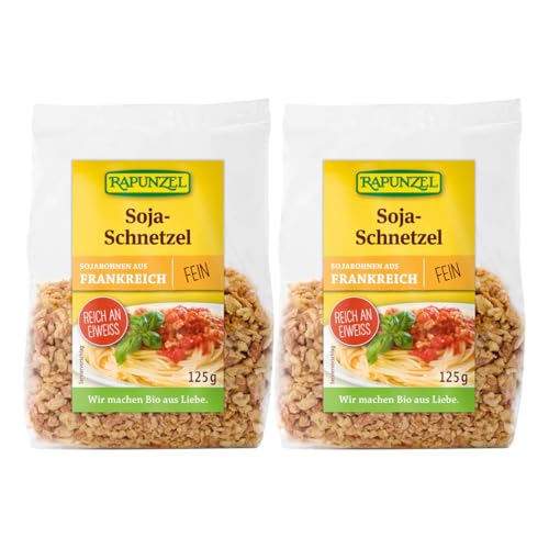 Rapunzel Soja-Schnetzel fein, 2er Pack (2 x 125 g) - Bio von Rapunzel