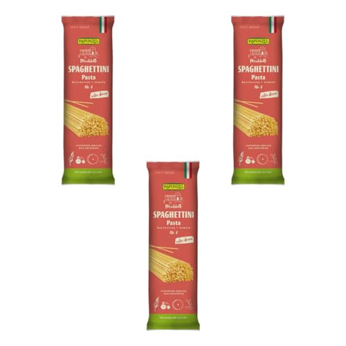 Rapunzel Spaghetti Semola extra dünn, 3er Pack (3 x 500 g) - Bio von Rapunzel