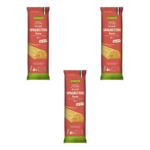 Rapunzel Spaghetti Semola extra dünn, 3er Pack (3 x 500 g) - Bio von Rapunzel