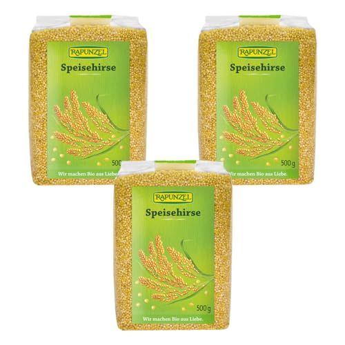 Rapunzel Speisehirse, 3er Pack (3 x 500 g) - Bio von Rapunzel