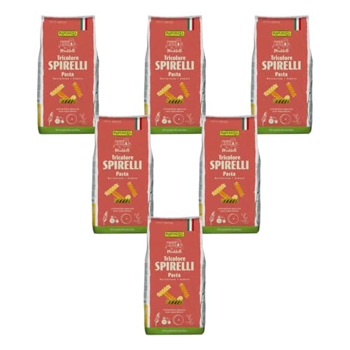 Rapunzel Spirelli Tricolore Semola bunt, 6er Pack (6 x 500 g) - Bio von Rapunzel