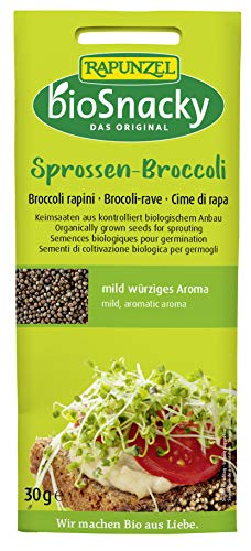 Rapunzel Sprossen-Broccoli, 12er Pack (12 x 30 g) von Rapunzel