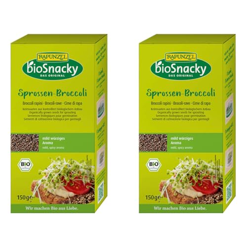 Rapunzel Sprossen-Broccoli bioSnacky (2 x 150 gr) von Rapunzel