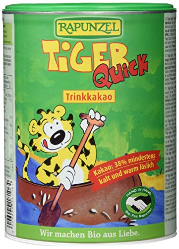 Rapunzel Tiger Quick HIH Instant-Trinkschokolade, 1er Pack (1 x 400 g) - Bio von Rapunzel