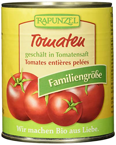 Rapunzel Tomaten geschält in der Dose, 3er Pack (3 x 800 g) - Bio von Rapunzel