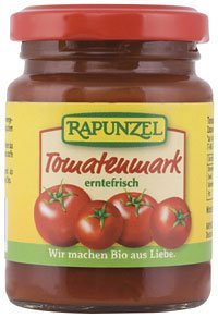 Rapunzel Tomatenmark 22% Tr.M, 4er Pack (4 x 200 g) - Bio von Rapunzel