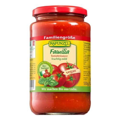 Rapunzel Tomatensauce Familia, 2er Pack (2 x 550 g) - Bio von Rapunzel