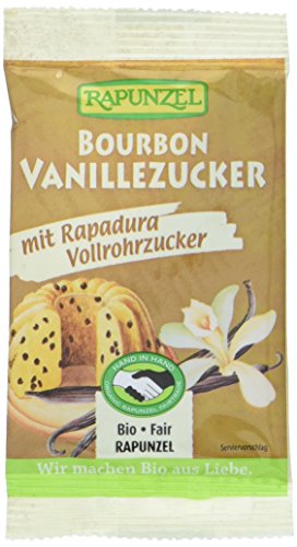 Rapunzel Vanillezucker Bourbon HIH, 10er Pack (10x 8 g) - Bio von Rapunzel
