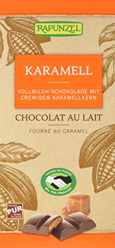 Rapunzel Vollmilch-Schokolade, Karamell, 100 g von Rapunzel