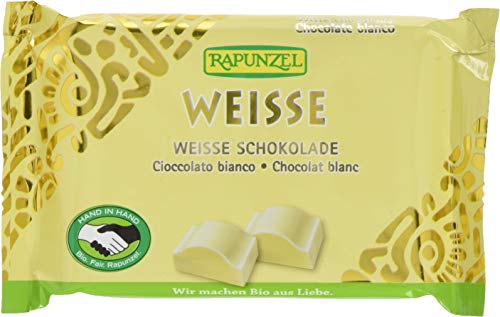 Rapunzel Weie Schokolade HIH, 3er Pack (3x 100 g) - Bio von Rapunzel