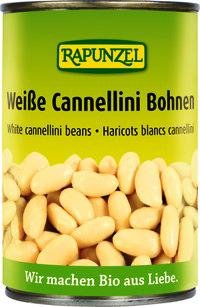 Rapunzel Weiße Bio Cannellini Bohnen in der Dose, 4er Pack (4 x 400g) - BIO von Rapunzel