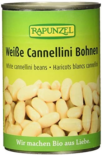 Rapunzel Weiße Cannellini Bohnen in der Dose, 6er Pack (6 x 400 g) - Bio von Rapunzel