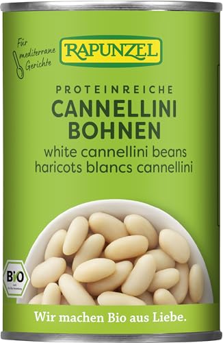 Rapunzel Weiße Cannellini-Bohnen in der Dose (400 g) - Bio von Rapunzel