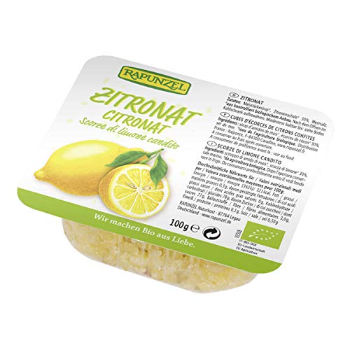 Rapunzel - Zitronat ohne Weißzucker gewürfelt - 100 g - 12er Pack Rapunzel - Zitronat ohne Weißzucker gewürfelt - 100 g - 12er Pack von Rapunzel