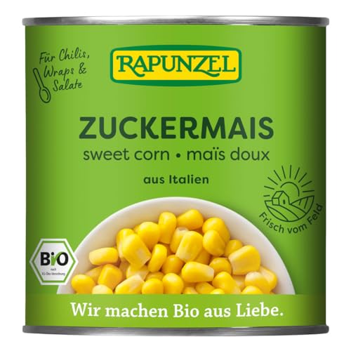 Rapunzel Zucker Mais in der Dose, 1er Pack Konserve (1 x 340g) - Bio von Rapunzel