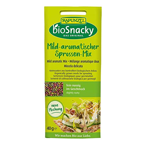 Mild-aromatischer Sprossen-Mix bioSnacky von Rapunzel