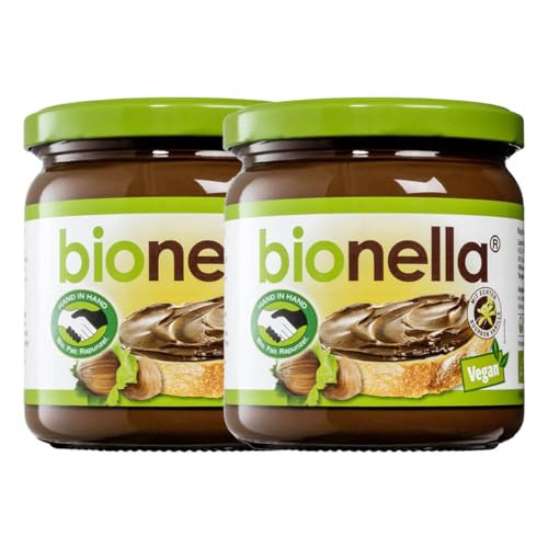 Rapunzel bionella Nuss-Nougat-Creme vegan HIH (2 x 400 gr) von Rapunzel