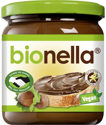 Rapunzel bionella Nussnougat-Creme vegan HIH (1 x 400 gr) von Rapunzel
