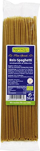Reis Spaghetti (Nudeln aus Vollkorn-Reis) - 6er Pack (6 x 250g) - BIO von Rapunzel