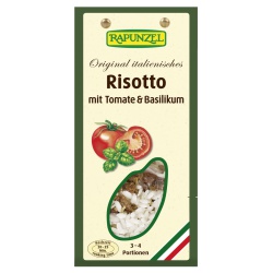 Risotto mit Tomate & Basilikum von RAPUNZEL
