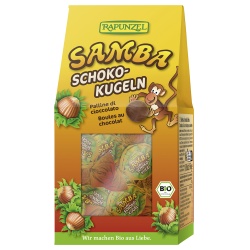 Vollmilch-Schokokugeln Samba mit Haselnüssen von RAPUNZEL