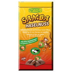 Vollmilchschokolade Samba mit Haselnüssen von RAPUNZEL