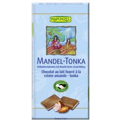 Vollmilchschokolade mit Mandel-Tonka-Füllung von RAPUNZEL