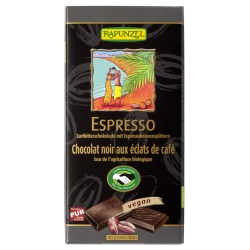 Zartbitterschokolade mit Espressosplittern von RAPUNZEL