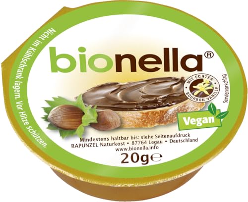 bionella Nussnougat-Creme vegan HIH 2 x 20 gr von Rapunzel
