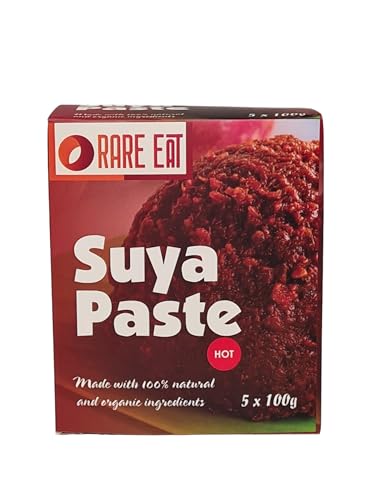Nigerianische authentische Suya Paste/Yaji/Barbeque Gewürz 200g| Scharf Nigerianische authentische Suya Paste/Yaji/Barbeque Gewürz 200g| Scharf von Rare Eat