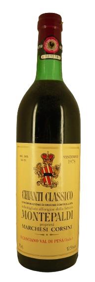 1978 Montepaldi Chianti Classico Marchesi Corsini von Raritäten